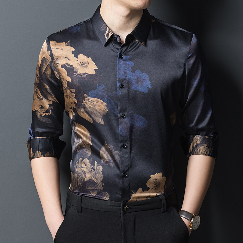 Designer silkeskjorter til mænd