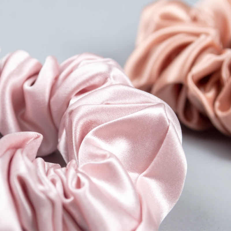 Custom Silk Scrunchies Bulk