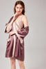 Brugerdefineret desgineret 6A -klasse Pure Mulberry Wrapover Silk Robe For Women Sleepwear 