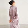 Personaliseret 100% ren silke langærmet PJ'er sæt til kvinder fra tøjfabrik